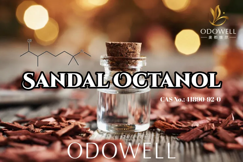 ODOWELL క్లీన్ శాండల్‌వుడ్ మరియు ఫ్లోరల్-వుడీ సువాసన అప్లికేషన్‌ల కోసం శాండల్ ఆక్టానాల్‌ని సిఫార్సు చేస్తోంది